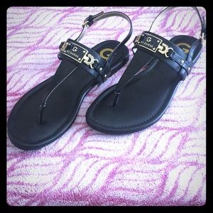 GUESS Black Sandals Sz 9 - Never Worn